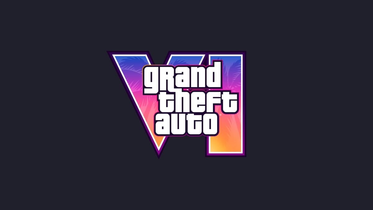 Arte de capa oficial de GTA 6, com os protagonistas e a orla de Vice City