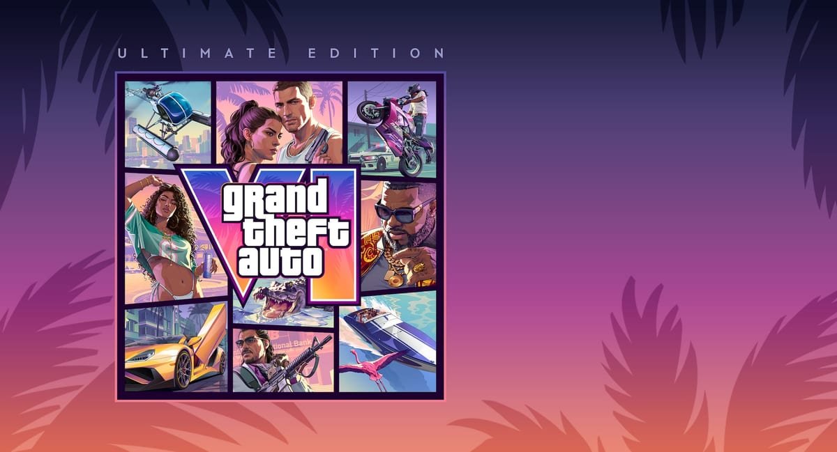 Arte da edição Ultimate de GTA 6