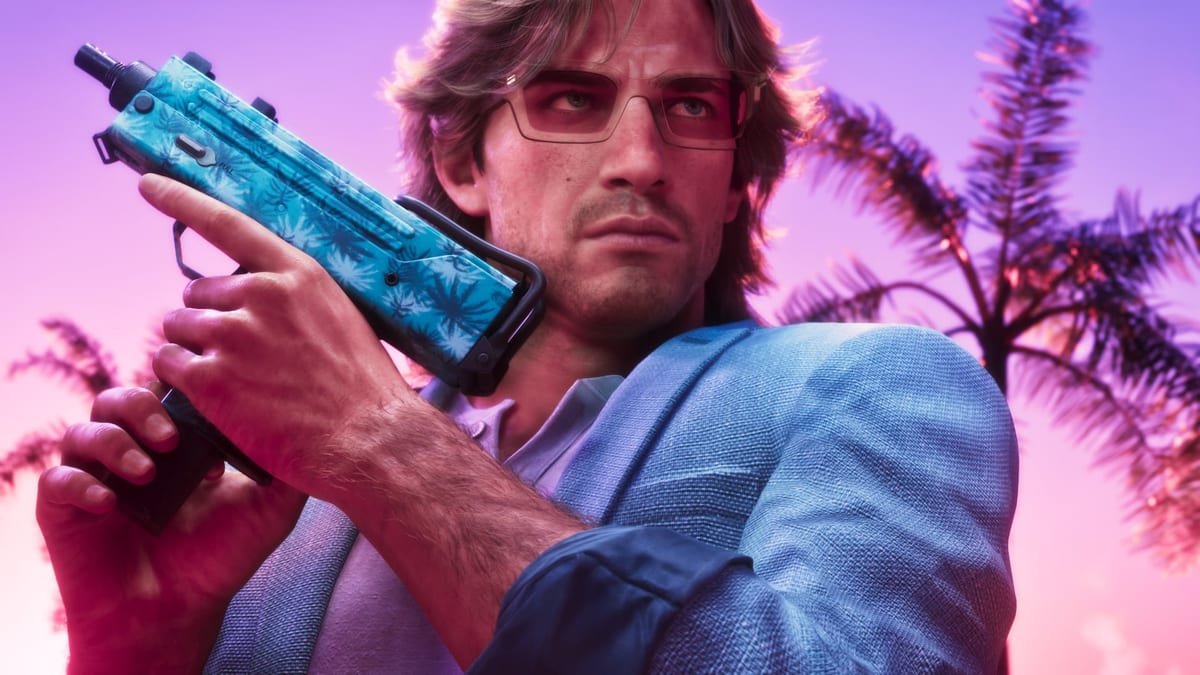 Visuais retrô de Jason e Lucia, do pacote de reserva de GTA 6